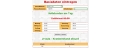 Urlaub/Krankenstand aktuell