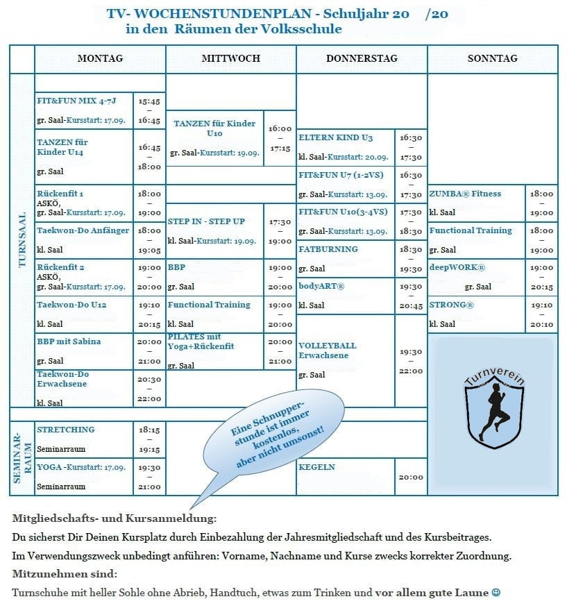 Stundenplan